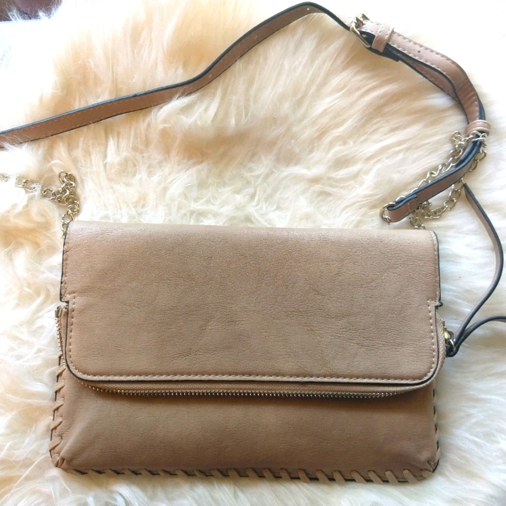 Urban Expressions Vegan Leather Crossbody/Clutch
